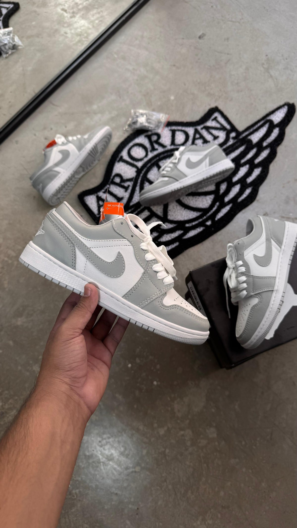Air Jordan 1 Low - Cinza