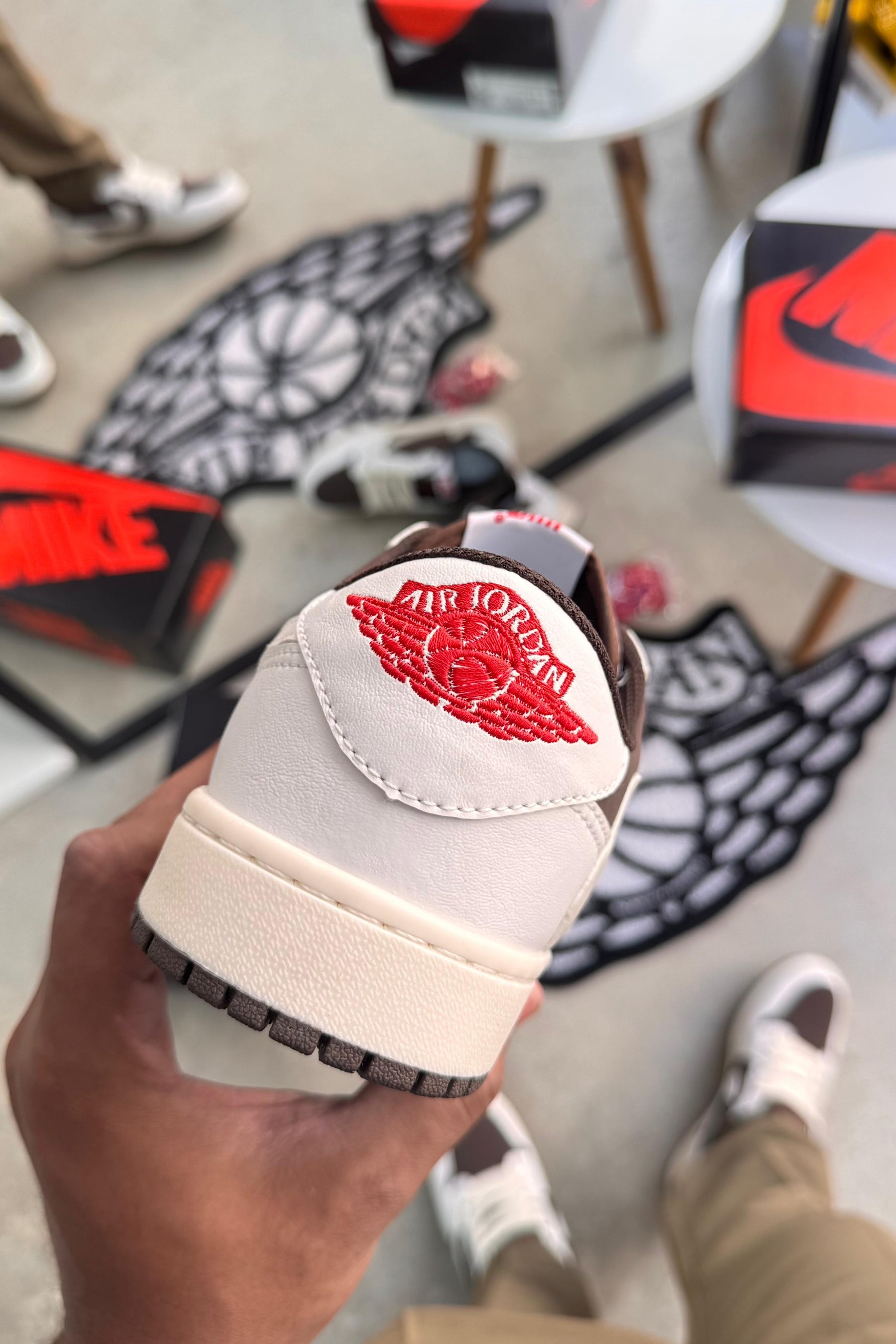 Jordan 1 Retro Low Travis Scott Reverse Mocha