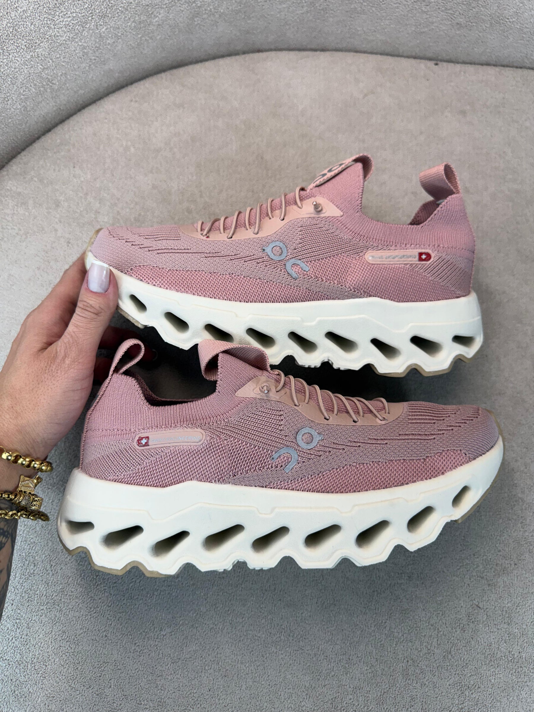 Tênis On cloudtilt Running - Rose