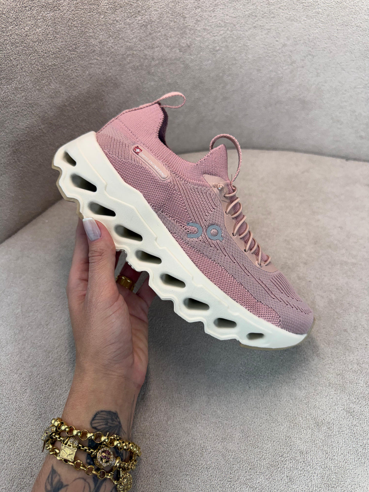 Tênis On cloudtilt Running - Rose