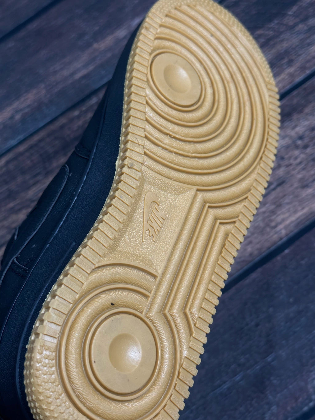 Air Force 1 - All Black Caramelo