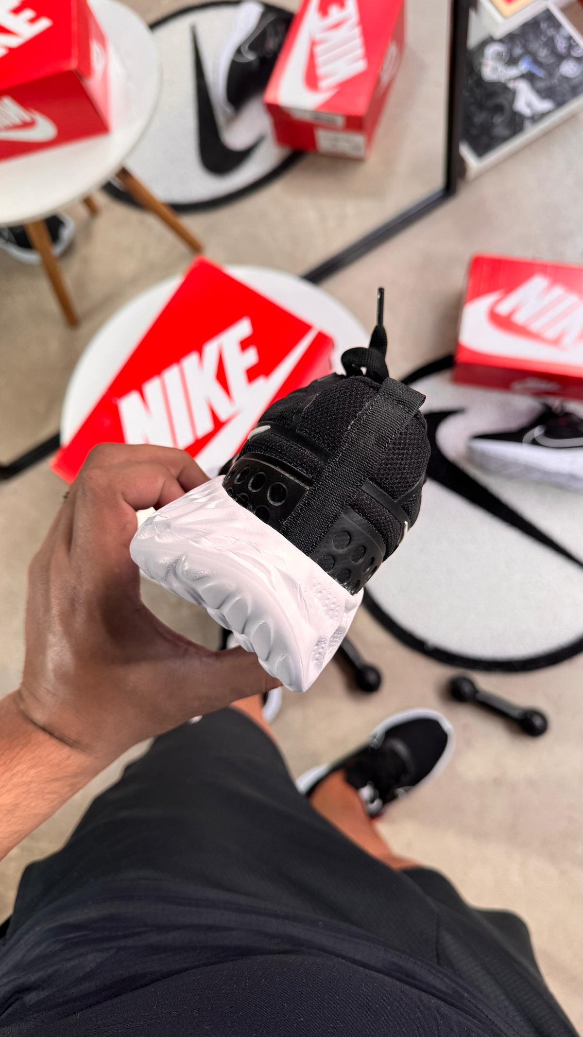 React Infinity Run Flyknit 3 - Preto