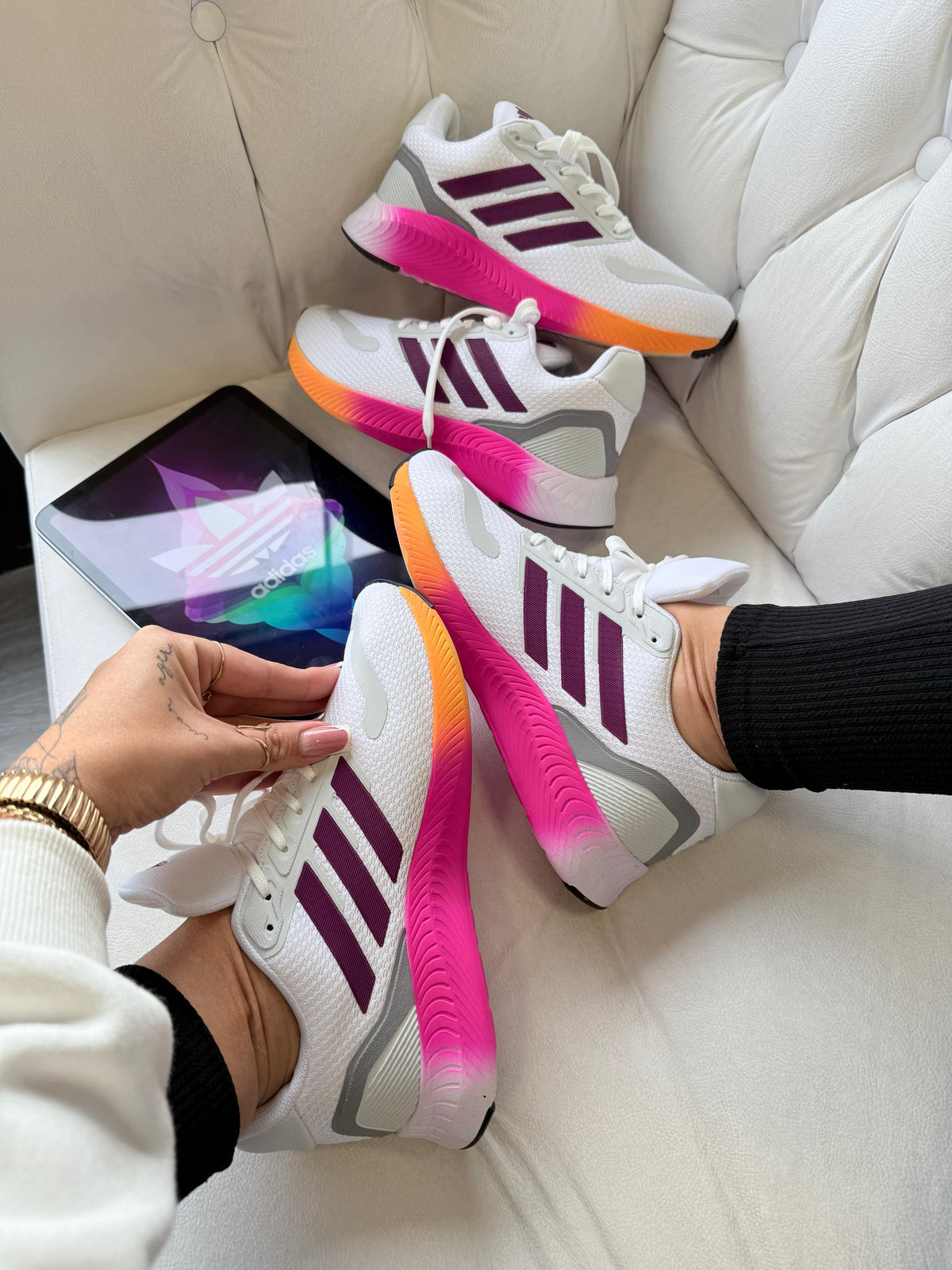 Falcon Run 5 - Branco/Uva