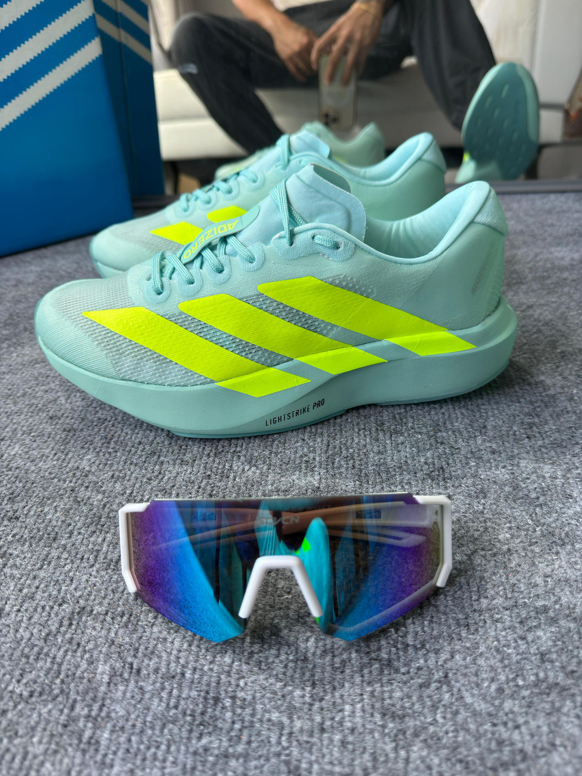 Tênis Adizero Evo SL - Verde Água