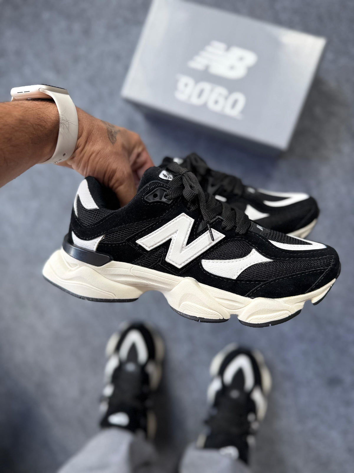 Tênis NB 9060 - Preto / Branco