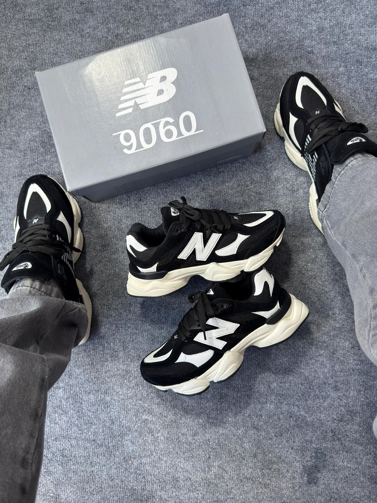 Tênis NB 9060 - Preto / Branco