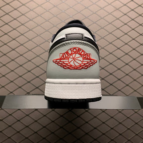 Air Jordan 1 Low - Branco/Cinza