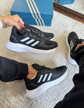 Run Falcon 2.0 - Preto/Branco